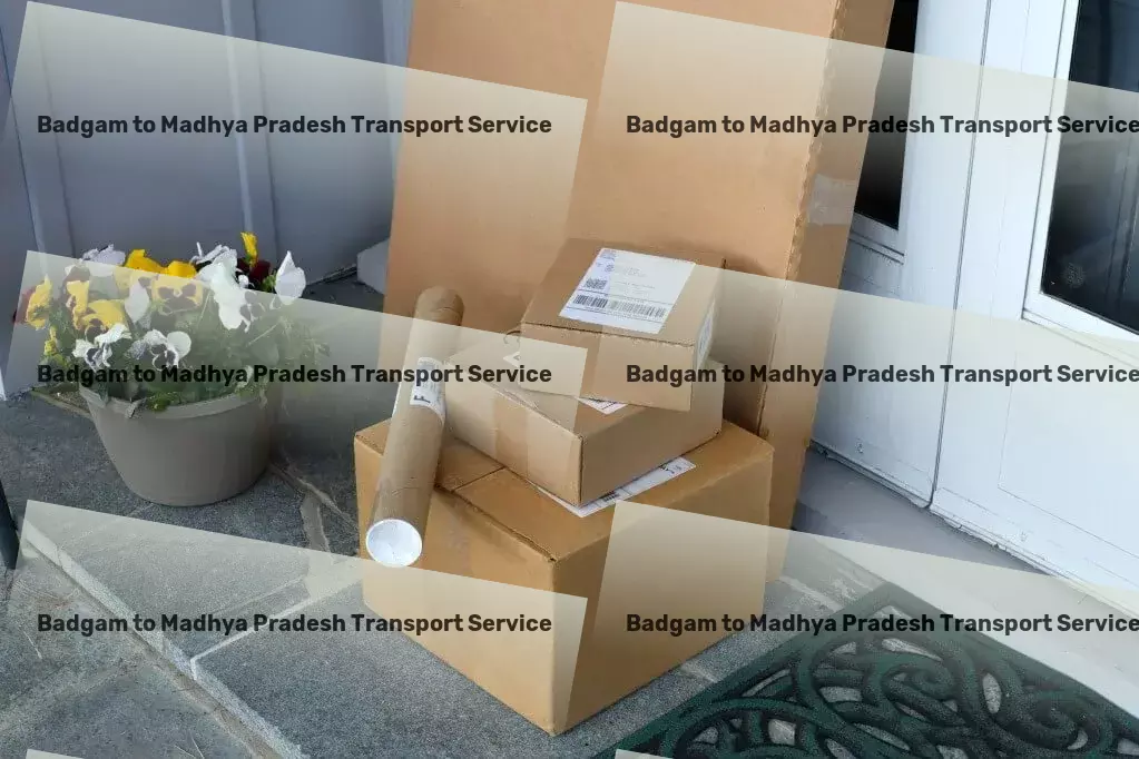 Badgam to Madhya Pradesh Transport Indian transport services that grow with your business! - Efficient transport solutions