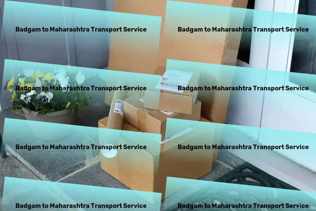 Badgam to Maharashtra Transport Quick courier dispatch