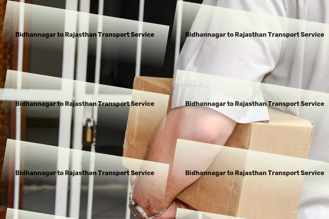 Bidhannagar to Rajasthan Transport Transforming India's logistics landscape with precision! - Multi-state freight forwarding