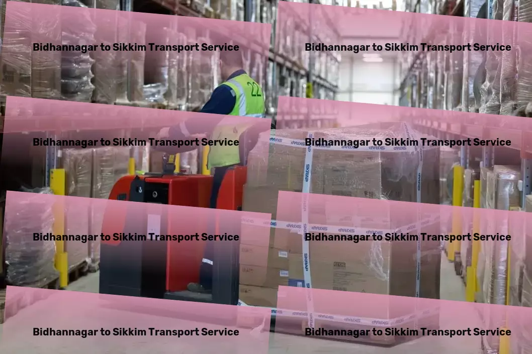 Bidhannagar to Sikkim Transport Advanced logistics networks