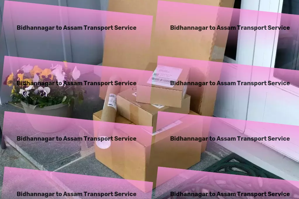 Bidhannagar to Assam Transport Advanced courier services