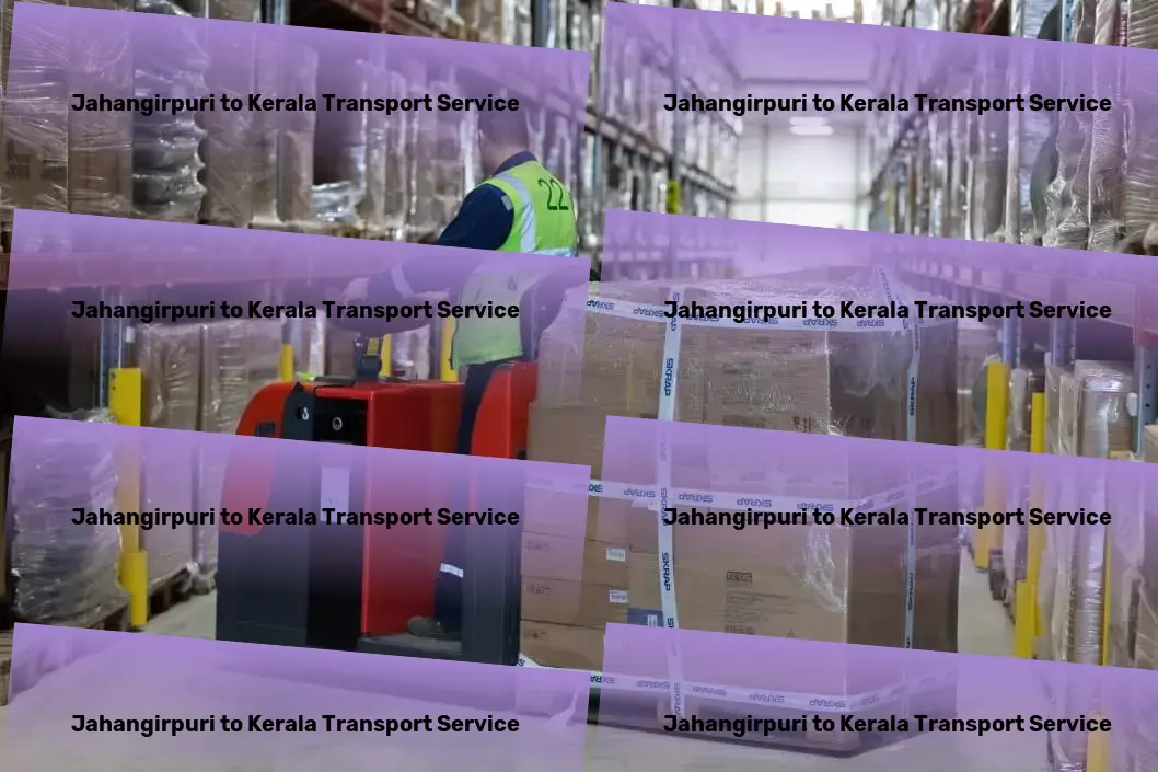 Jahangirpuri to Kerala Transport Interstate parcel delivery