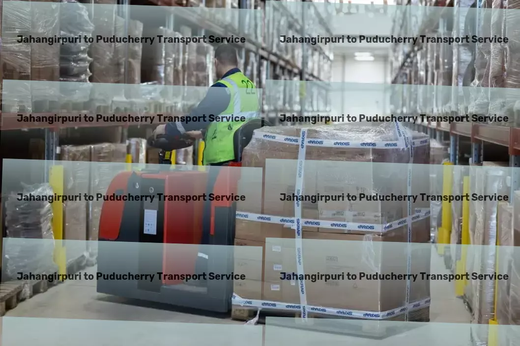 Jahangirpuri to Puducherry Transport Warehousing and distribution