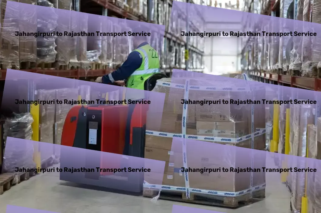 Jahangirpuri to Rajasthan Transport Local goods services