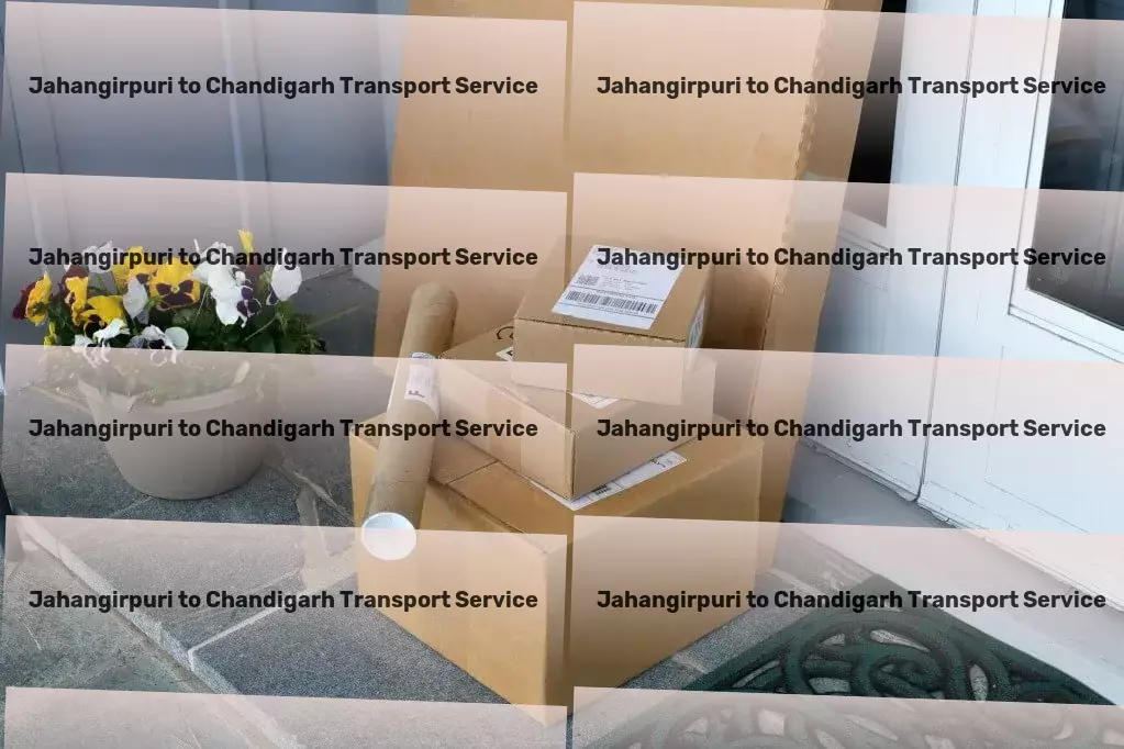 Jahangirpuri to Chandigarh Transport Inter-state goods delivery