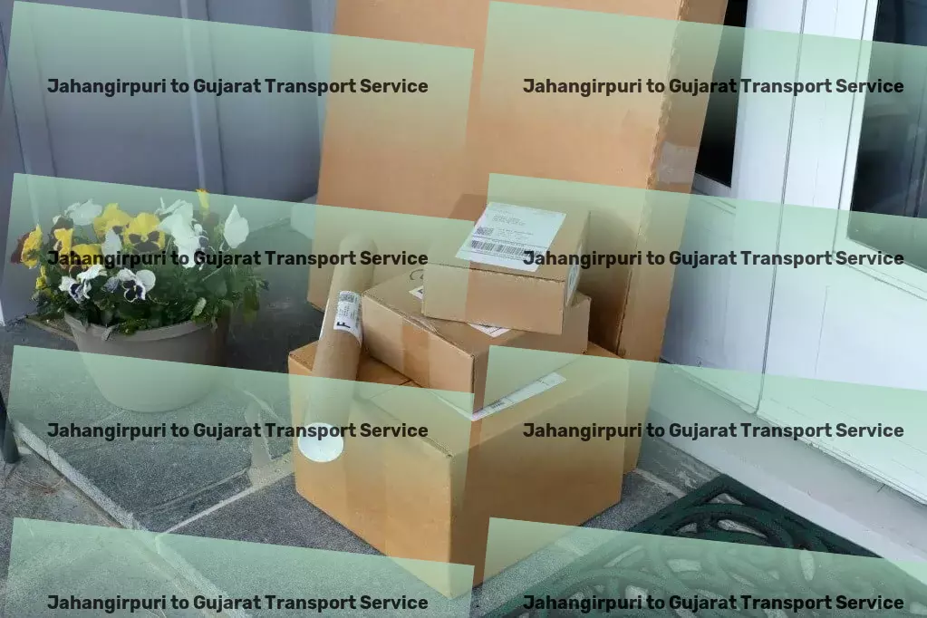 Jahangirpuri to Gujarat Transport Packers and Movers