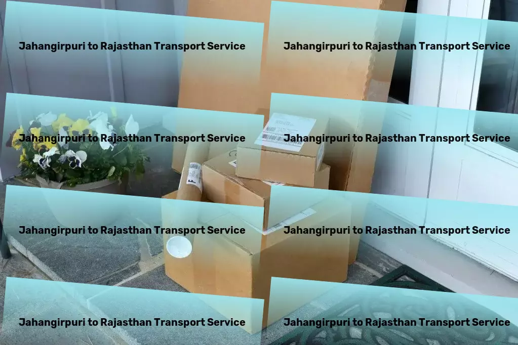 Jahangirpuri to Rajasthan Transport Specialized parcel delivery