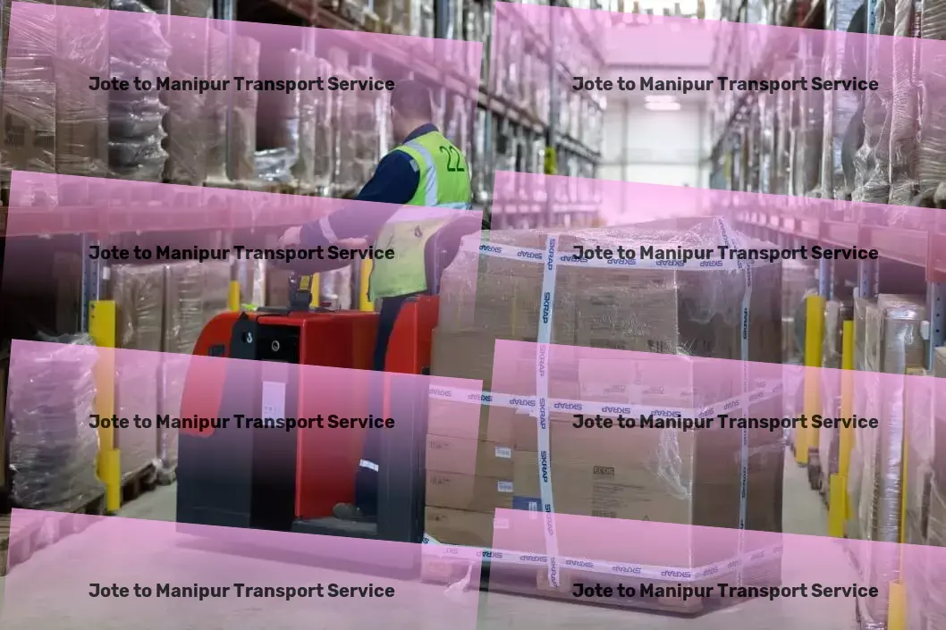 Jote to Manipur Transport Professional goods shipment services