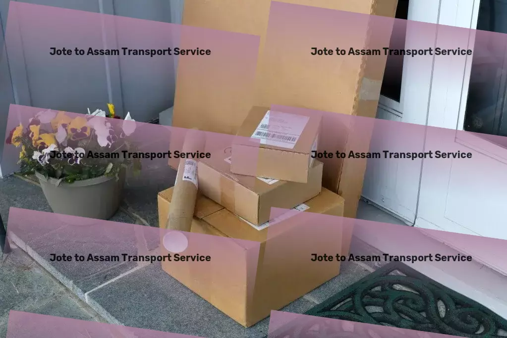 Jote to Assam Transport On-time, every time: Our promise in goods delivery! - Urban freight solutions