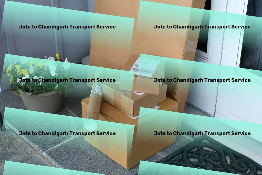 Jote to Chandigarh Transport Specialized household logistics