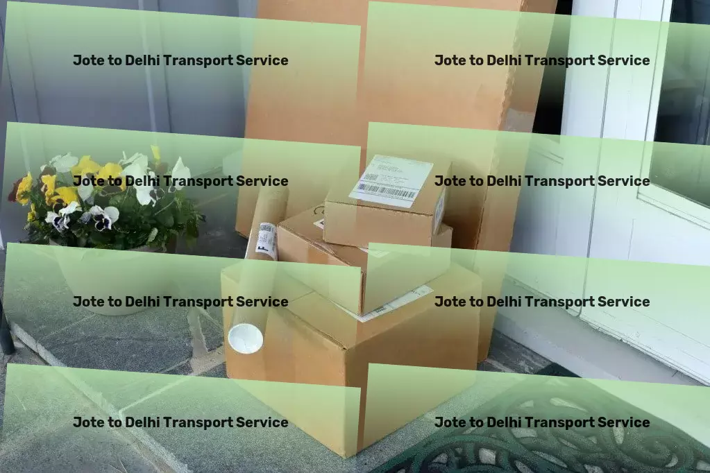 Jote to Delhi Transport Express goods relocation