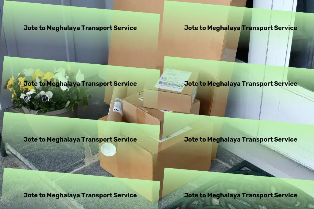 Jote to Meghalaya Transport Facilitating trade and transportation across the Indian landscape! - Residential courier services