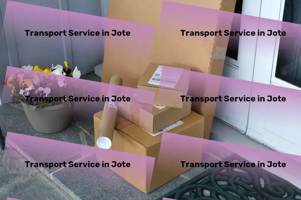 Cargo in Jote, Rest of India (IND) Express package services