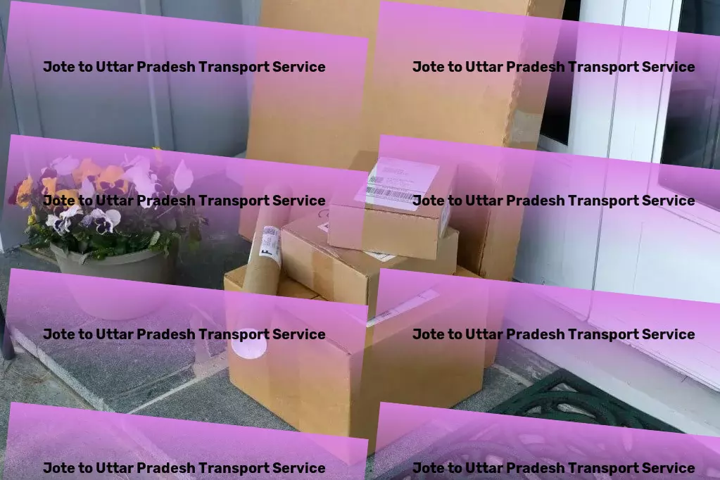 Jote to Uttar Pradesh Transport Long-haul goods services