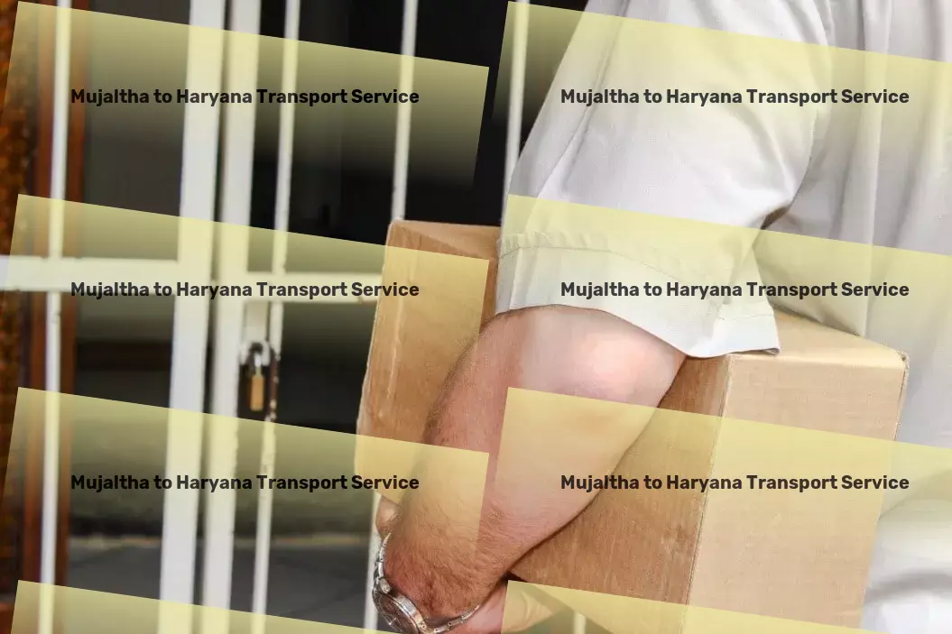 Mujaltha to Haryana Transport Residential courier services