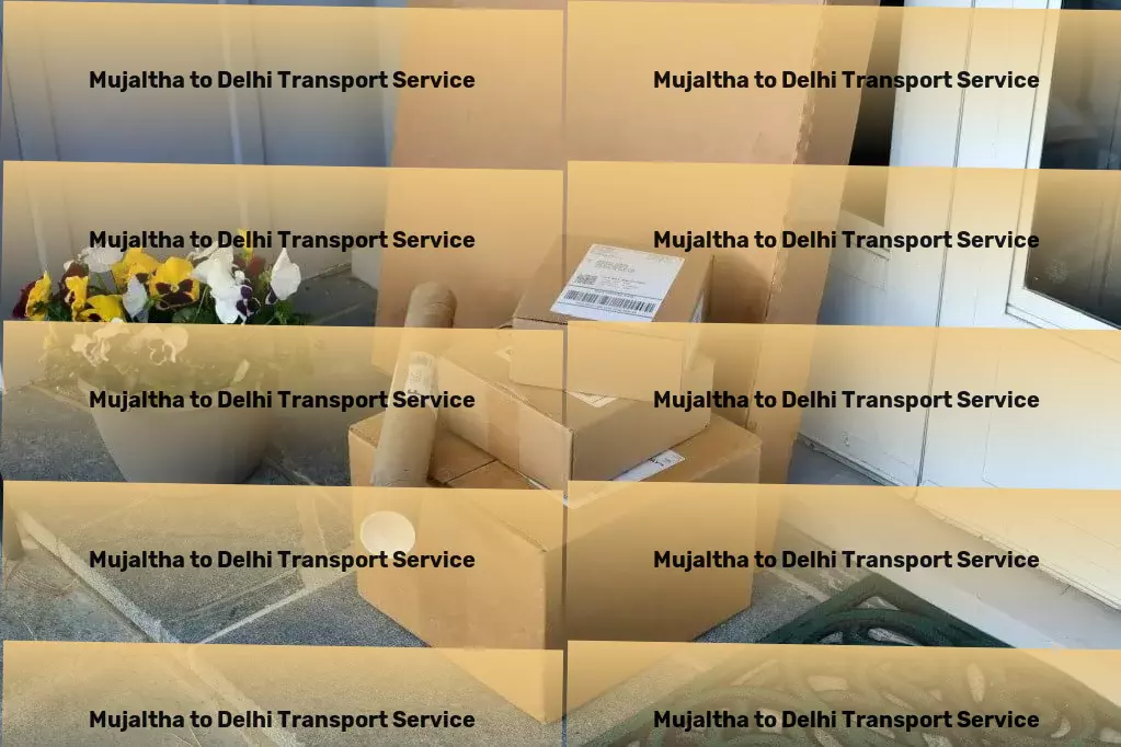 Mujaltha to Delhi Transport Tailoring logistic solutions to fit your unique needs! - High-capacity logistics operations