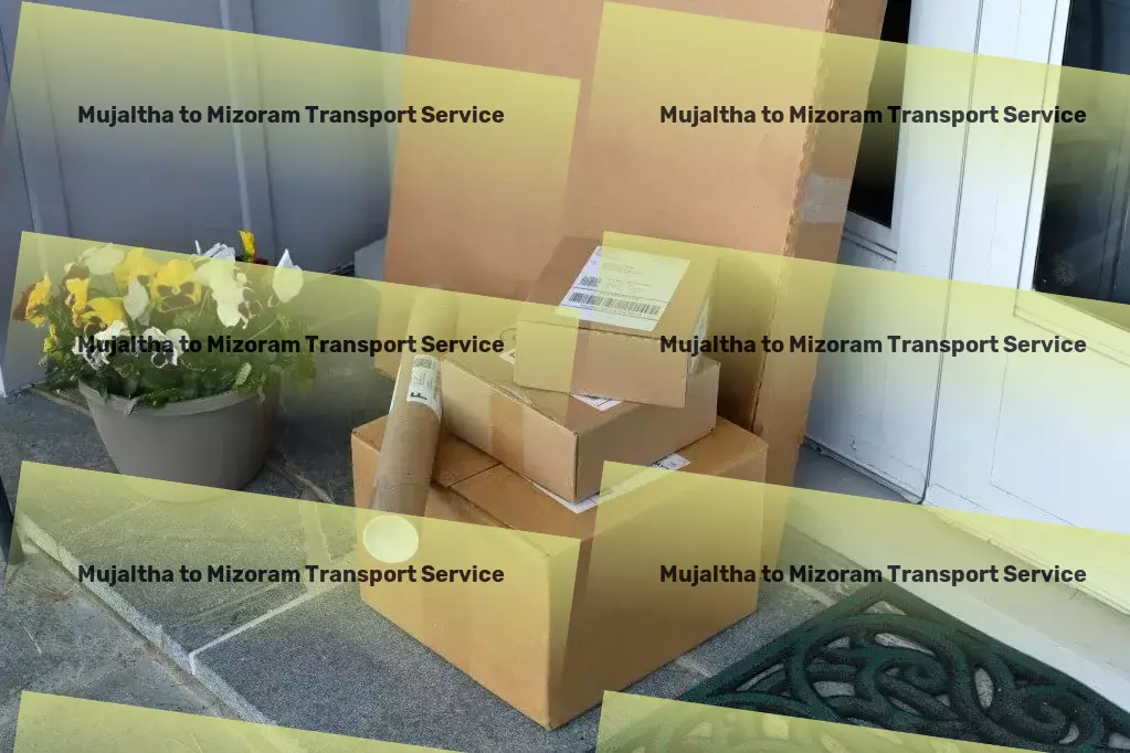 Mujaltha to Mizoram Transport Package dispatch services