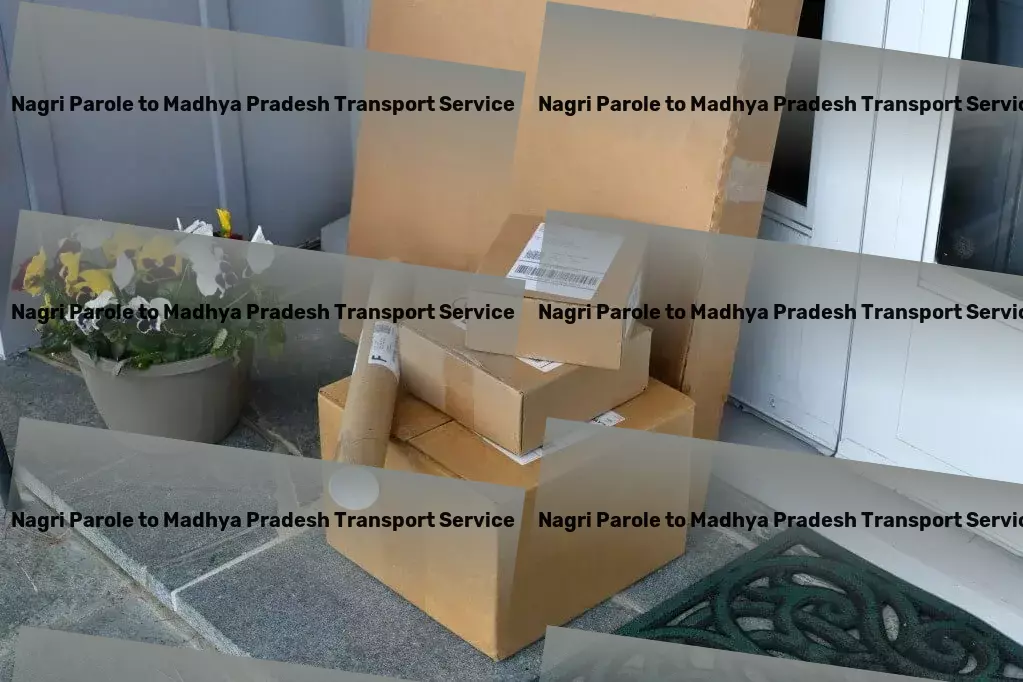 Nagri Parole to Madhya Pradesh Transport India's route to streamlined and effective logistics. - Furniture moving operations