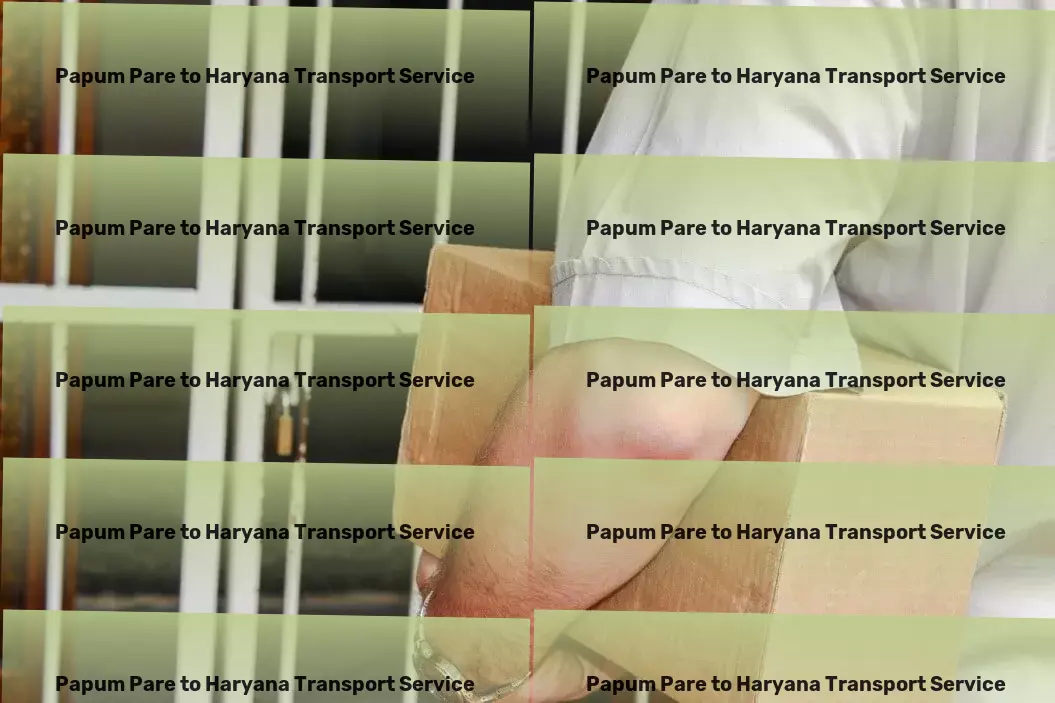 Papum Pare to Haryana Transport Inventory management services