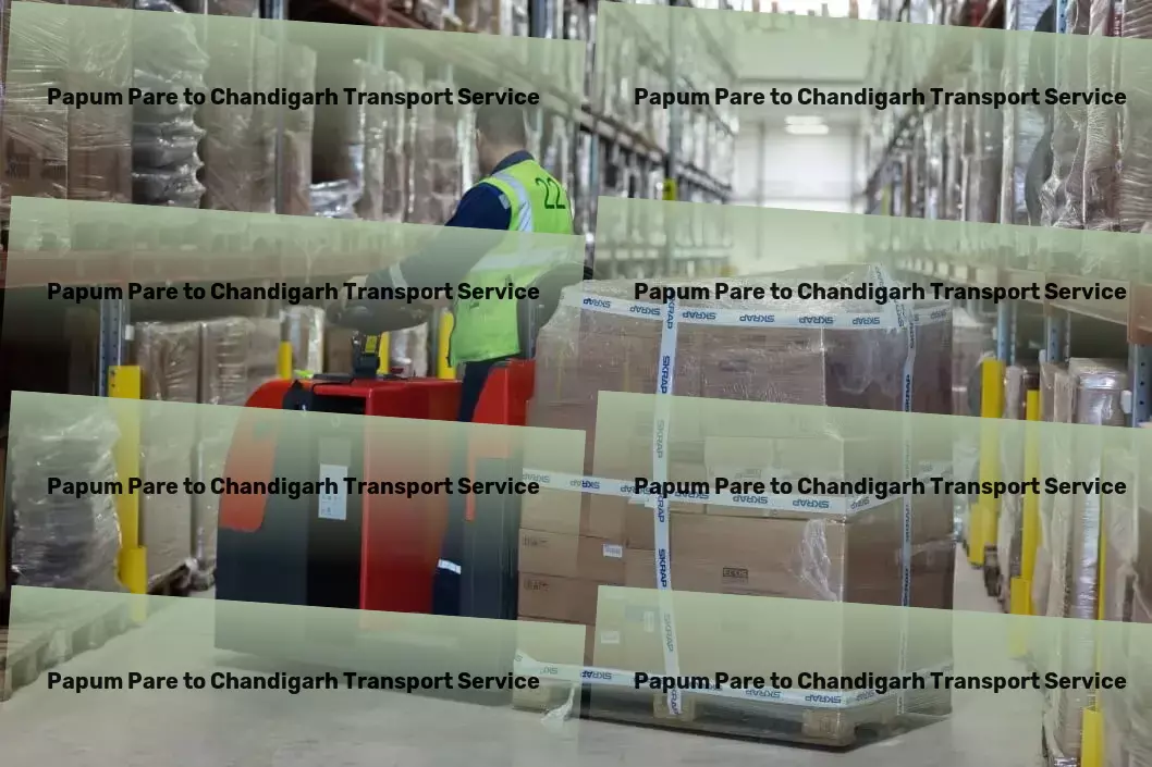 Papum Pare to Chandigarh Transport Multi-state shipping services