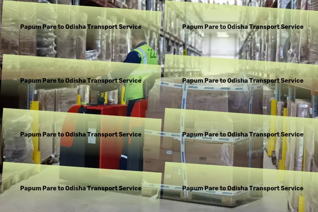 Papum Pare to Odisha Transport Multi-city freight forwarding