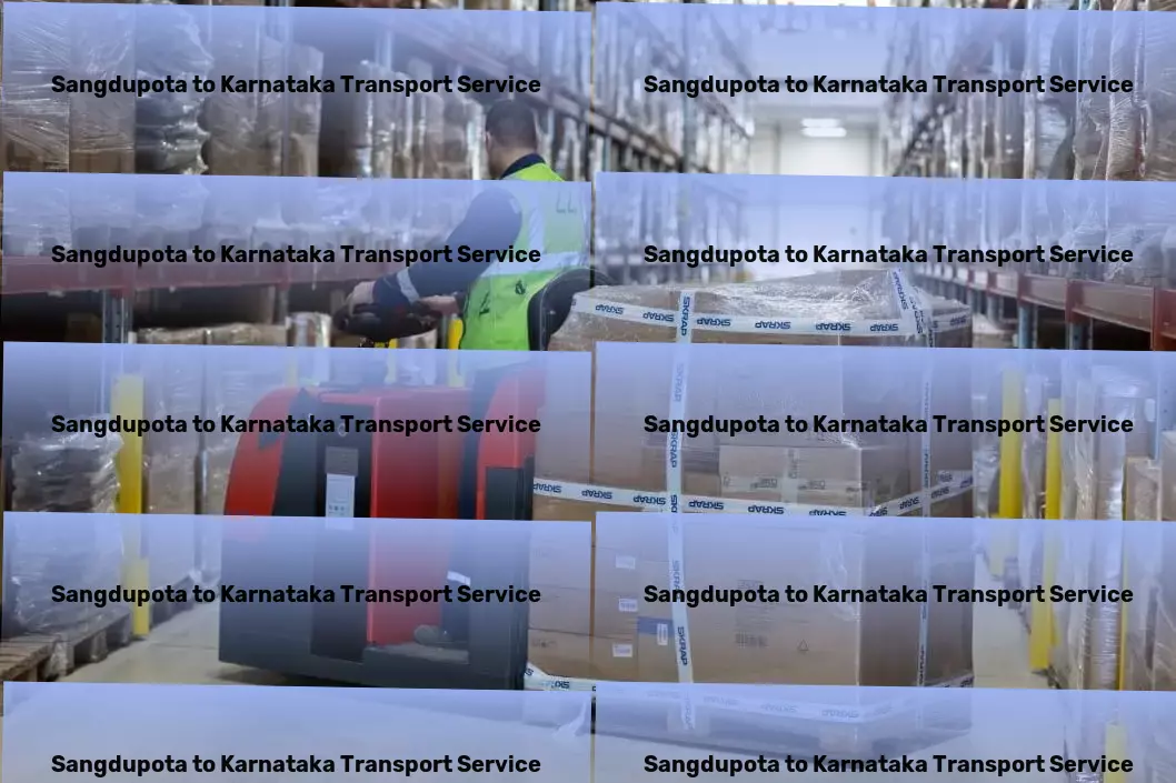 Sangdupota to Karnataka Transport Regional packers and movers