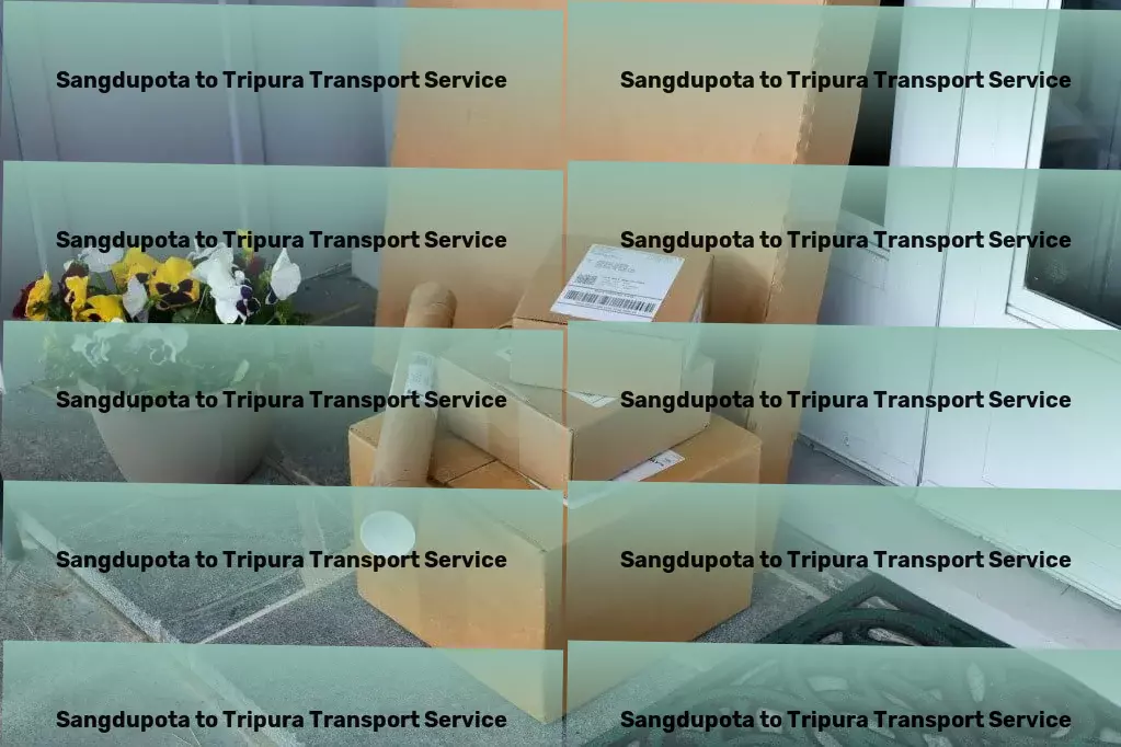 Sangdupota to Tripura Transport Express road carriage services