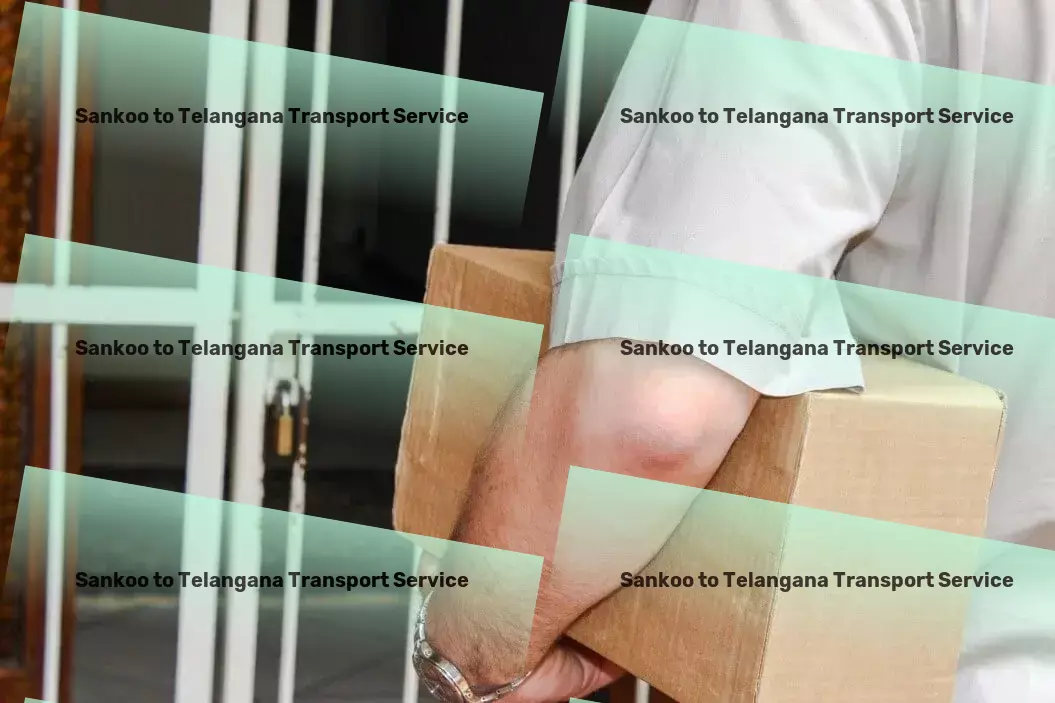 Sankoo to Telangana Transport Advanced cargo solutions