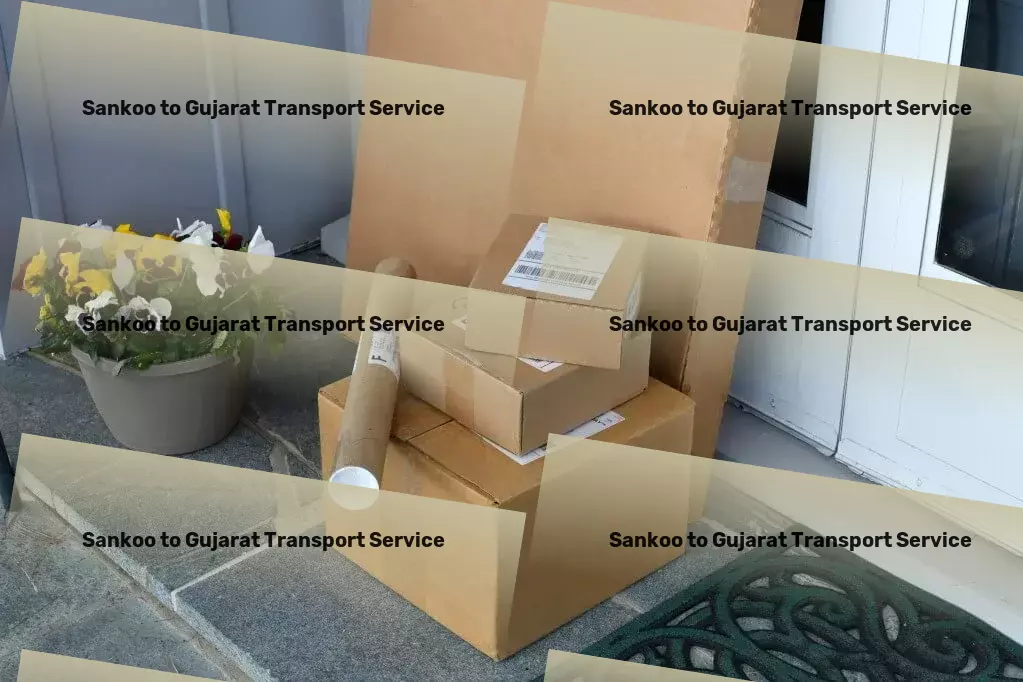 Sankoo to Gujarat Transport Inter-city courier services