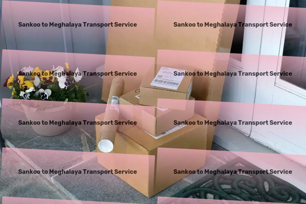 Sankoo to Meghalaya Transport Custom logistics solutions