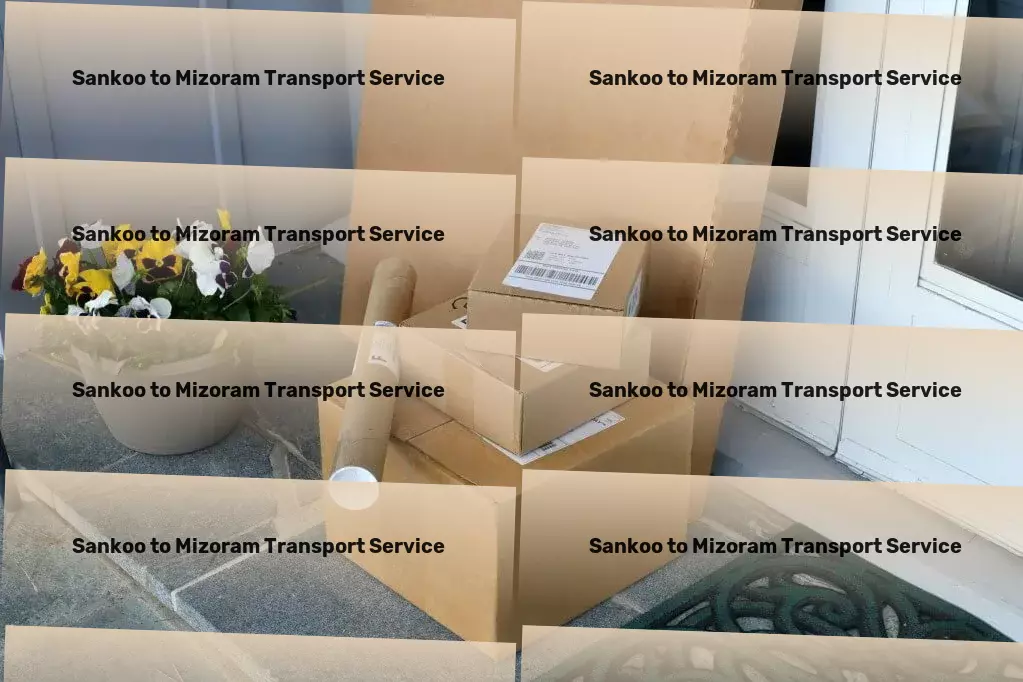 Sankoo to Mizoram Transport On-time, every time: Our promise in goods delivery! - Package delivery