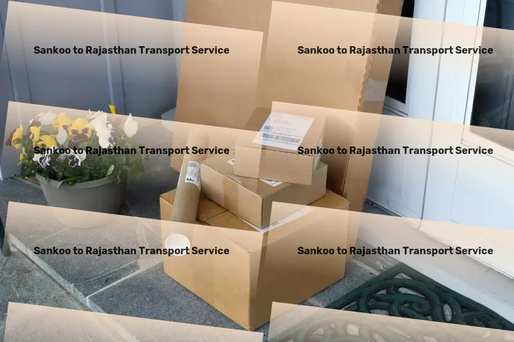 Sankoo to Rajasthan Transport Nationwide courier solutions