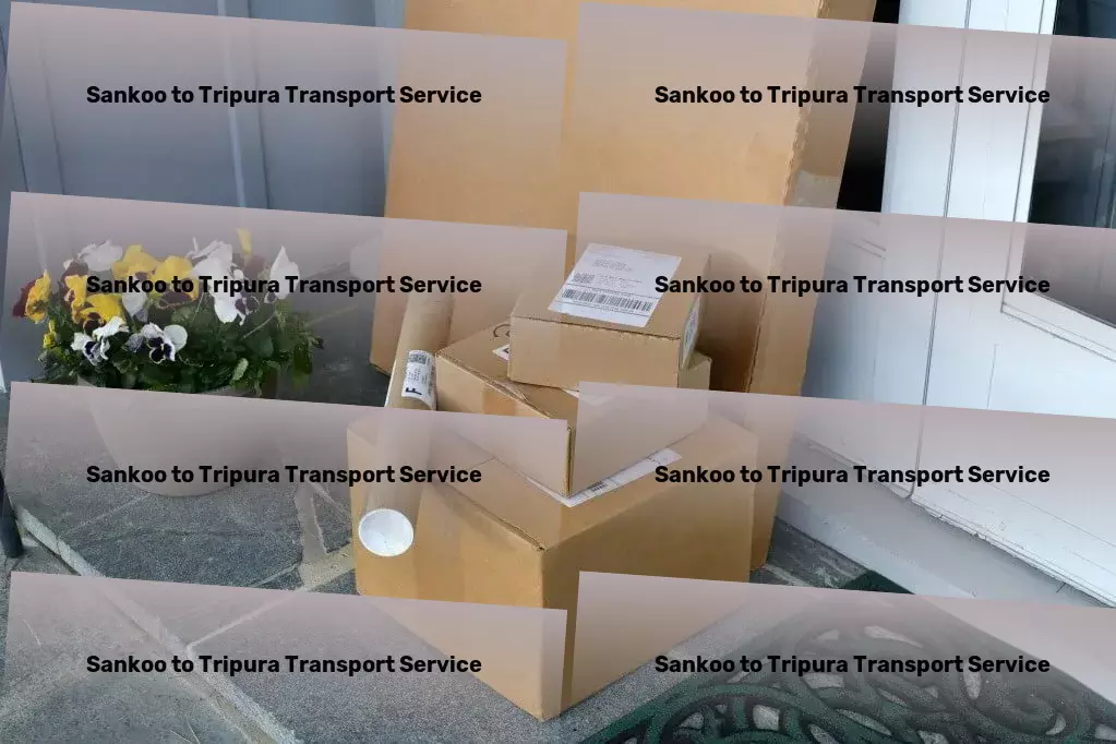 Sankoo to Tripura Transport Empowering your aspirations with our cutting-edge solutions! - Commercial cargo forwarding