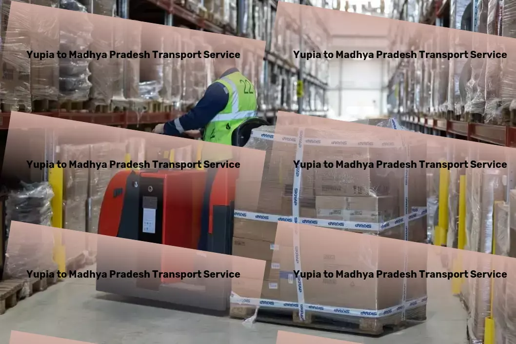 Yupia to Madhya Pradesh Transport Efficient, reliable, and timely goods transportation! - Interstate parcel delivery