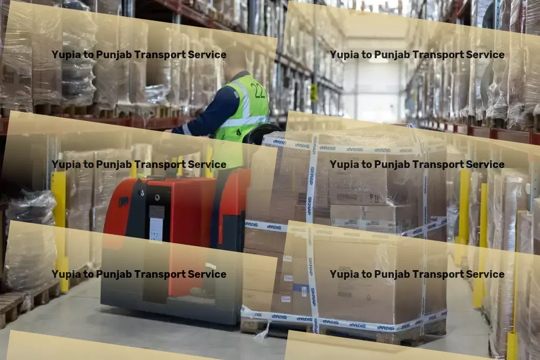 Yupia to Punjab Transport Multi-city freight forwarding