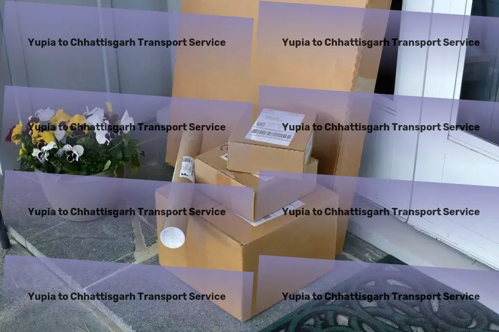 Yupia to Chhattisgarh Transport Urban freight and shipment services