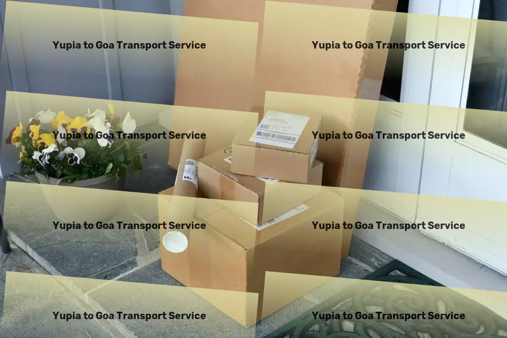 Yupia to Goa Transport Quick goods logistics