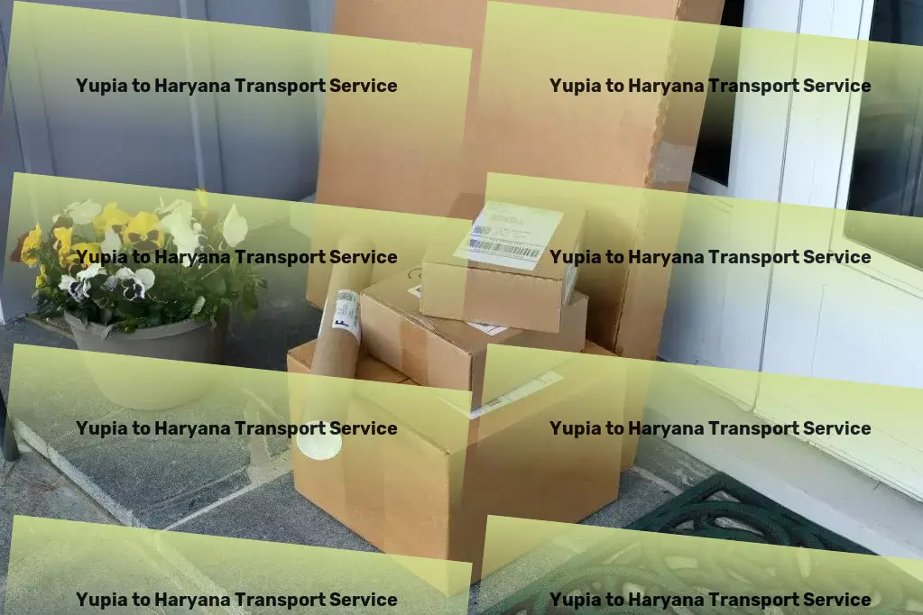 Yupia to Haryana Transport Customized freight solutions