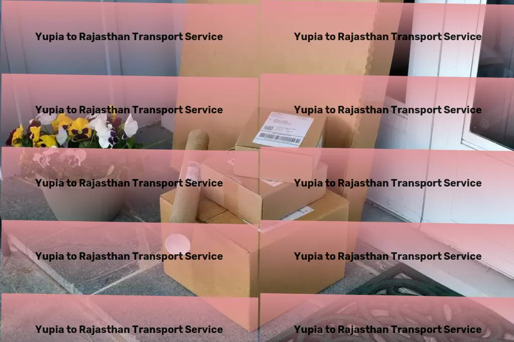 Yupia to Rajasthan Transport Your goods in safe hands, from pickup to delivery! - Rapid freight services